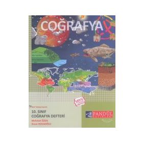 10. Sınıf Coğrafya Defteri Pandül Yayınları