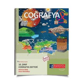10. Sınıf Coğrafya Defteri Pandül Yayınları