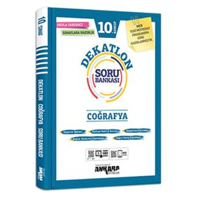 10. Sınıf Coğrafya Dekatlon Soru Bankası-Ankara Yayıncılık