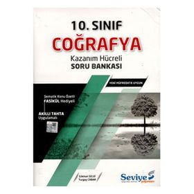 10. Sınıf Coğrafya Kazanım Hücreli Soru Bankası-Seviye Yayınları