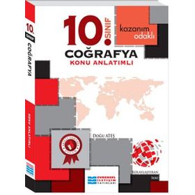 10. Sınıf Coğrafya Kazanım Odaklı Konu Anlatımlı / Doğu Ateş / Evrensel İletişim Yayınları