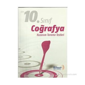 10. Sınıf Coğrafya Kazanım Tarama Testleri - kollektif
