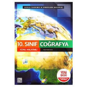 10.Sınıf Coğrafya Konu Anlatımlı Fdd Yayınları