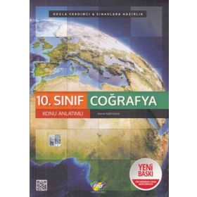 10.Sınıf Coğrafya Konu Anlatımlı Fdd Yayınları