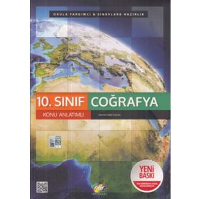 10.Sınıf Coğrafya Konu Anlatımlı Fdd Yayınları