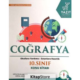 10.Sınıf Coğrafya Konu Kitabı Yazıt Yayınları