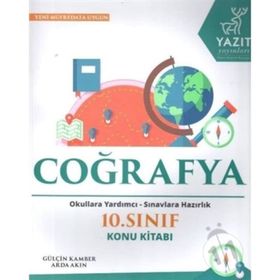 10.Sınıf Coğrafya Konu Kitabı Yazıt Yayınları