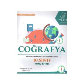 10.Sınıf Coğrafya Konu Kitabı Yazıt Yayınları