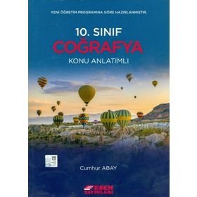 10. Sınıf Coğrafya Konu Özetli Soru Bankası Esen Yayınları