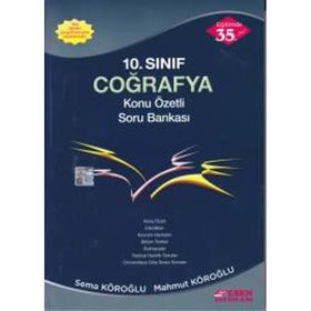 10. Sınıf Coğrafya Konu Özetli Soru Bankası Esen Yayınları