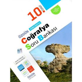 10. Sınıf Coğrafya Konu Özetli Soru Bankası Özgün Yayınları