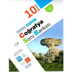 10. Sınıf Coğrafya Konu Özetli Soru Bankası Özgün Yayınları