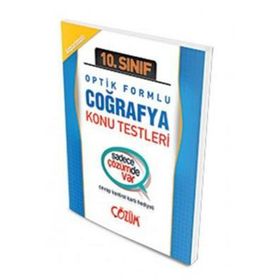 10. Sınıf Coğrafya Konu Testleri - Çözüm Yayınları