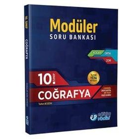 10. Sınıf Coğrafya Modüler Soru Bankası Eğitim Vadisi Yayınları