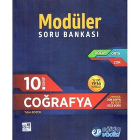 10. Sınıf Coğrafya Modüler Soru Bankası Eğitim Vadisi Yayınları