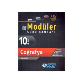 10. Sınıf Coğrafya Modüler Soru Bankası Eğitim Vadisi Yayınları