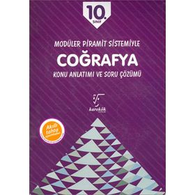 10. Sınıf Coğrafya MPS Konu Anlatımı ve Soru Çözümü Karekök Yayınları
