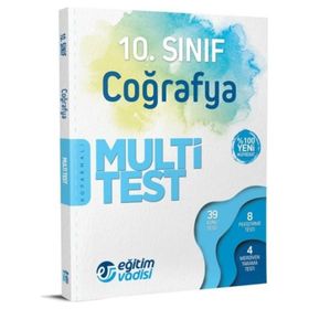 10.Sınıf Coğrafya Multi Test Soru Bankası - Eğitim Vadisi