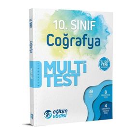 10.Sınıf Coğrafya Multi Test Soru Bankası - Eğitim Vadisi