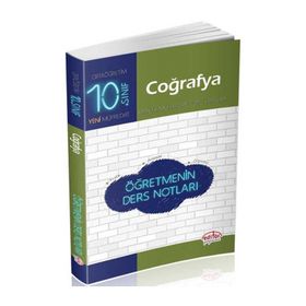 10. Sınıf Coğrafya Öğretmenin Ders Notları Editör Yayınevi