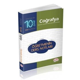 10. Sınıf Coğrafya Öğretmenin Ders Notları Editör Yayınevi