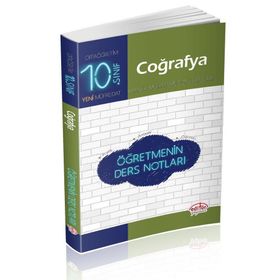 10. Sınıf Coğrafya Öğretmenin Ders Notları Kollektif Editör Yayınları