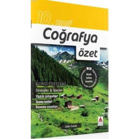 10. Sınıf Coğrafya Özet-Delta Kültür Yayınları