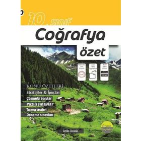 10. Sınıf Coğrafya Özet-Delta Kültür Yayınları