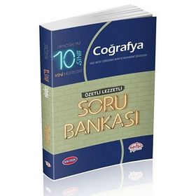 10.Sınıf Coğrafya Özetli Lezzetli Soru Bankası Editör Yayınları
