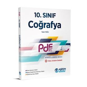 10. Sınıf Coğrafya PDF Eğitim Vadisi Yayınları