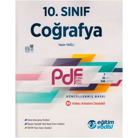 10. Sınıf Coğrafya Planlı Ders Föyü Pdf-Eğitim Vadisi Yayınları