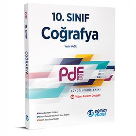 10. Sınıf Coğrafya Planlı Ders Föyü Pdf-Eğitim Vadisi Yayınları