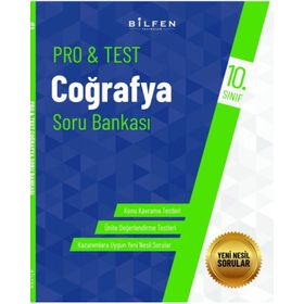 10. Sınıf Coğrafya ProTest Soru Bankası-Bilfen Yayınları