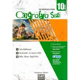10. Sınıf Coğrafya Seti Çap Yayınları