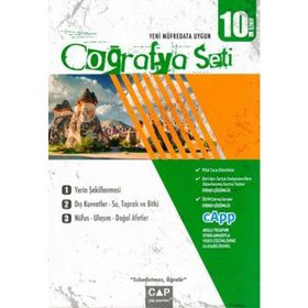 10. Sınıf Coğrafya Seti Çap Yayınları