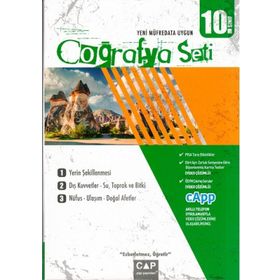 10. Sınıf Coğrafya Seti Çap Yayınları