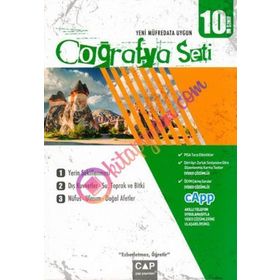 10. Sınıf Coğrafya Seti Çap Yayınları