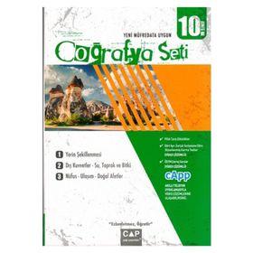 10. Sınıf Coğrafya Seti Çap Yayınları