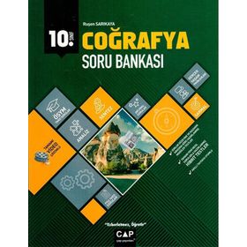 10. Sınıf Coğrafya Soru Bankası Anadolu Lisesi Çap Yayınları