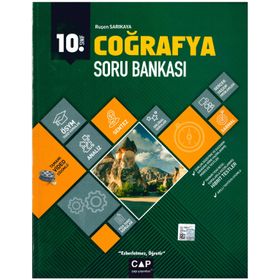10. Sınıf Coğrafya Soru Bankası Anadolu Lisesi Çap Yayınları
