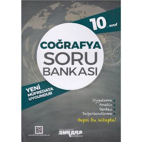 10. Sınıf Coğrafya Soru Bankası Ankara Yayıncılık