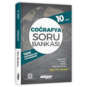 10. Sınıf Coğrafya Soru Bankası Ankara Yayıncılık