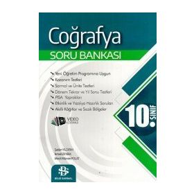 10.Sınıf Coğrafya Soru Bankası Bilgi Sarmal Yayınları