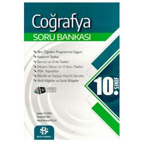 10.Sınıf Coğrafya Soru Bankası Bilgi Sarmal Yayınları