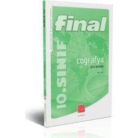 10.Sınıf Coğrafya Soru Bankası Final Yayınları