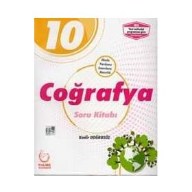 10.Sınıf Coğrafya Soru Bankası Kitabı - Palme Yayınevi