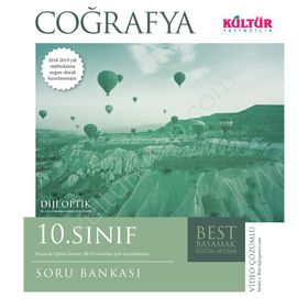 10.Sınıf Coğrafya Soru Bankası - Kültür Yayıncılık