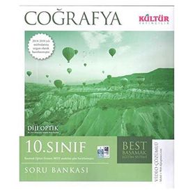 10.Sınıf Coğrafya Soru Bankası - Kültür Yayıncılık