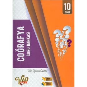 10. Sınıf Coğrafya Soru Bankası Vip Yayınları