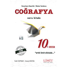 10.Sınıf Coğrafya Soru Kitabı Limit Yayınları